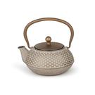 bredemeijer-jiangxi-beige-cast-iron-teapot-0.7l - Bredemeijer Jiangxi Beige Cast Iron Teapot 0.7L