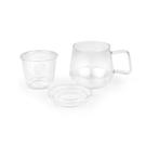 bredemeijer-livorno-glass-transparent-290ml - Bredemeijer Livorno Glass Transparent Tea For One 290ml