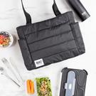 built-puffer-insulated-lunch-tote-black - Built Puffer Insulated Lunch Tote Bag-Black