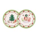 ck-dolls-house-so2-side-plates - Cath Kidston Christmas Doll's House Side Plates Set of 2