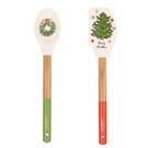 cathkidston-wreath-spatula-spoon-set - Cath Kidston Wreath Silicone Spatula & Spoon Set