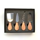 caulfield-small-cheese-knife-set-beech - Caulfield Country Boards Small Cheese Knife Set Beech 
