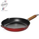 chasseur-frying-pan-28cm-redblack - Chasseur Fry Pan 28cm-Red & Black