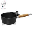 chasseur-saucepan-milkpan-with-lid-black-20cm - Chasseur Saucepan -  Milkpan with Lid Black 20cm