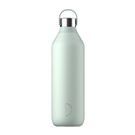 chillys-1l-lichen-green-bottle - Chilly's Series 2 Water Bottle 1L Lichen Green