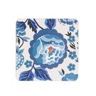 ck-strawberry-garden-coasters-blue-cork-4pk - Cath Kidston Strawberry Garden Cork Back Coasters Set of 4