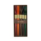 cnb-chopstick-giftset-5-twist-color - Tokyo Design Studio Twist Colour Chopstick Giftset 5