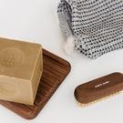 andree-jardin-marseille-olive-soap-brush-holder-heritage-set - Andree Jardin Soap & Nail Brush Heritage Set