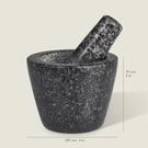 cole-mason-dorchester-granite-pestle-mortar-10cm - Cole & Mason Dorchester Granite Pestle & Mortar 10cm 