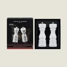 cole-mason-london-white-gloss-salt-pepper-mills-set - Cole & Mason London White Gloss Salt & Pepper Mills Set