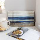 ct-blue-abstract-large-premium-placemats - Creative Tops Blue Absract Pack Of 4 Large Premium Placemats