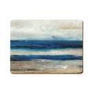 ct-blue-abstract-pk-6-prem-mats - Creative Tops Blue Abstract Pack Of 6 Premium Placemats