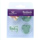 culpitt-baby-green-sugar-decorations - Culpitt Baby Green Sugar Decorations