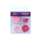 culpitt-pink-daisy-collection-sugar-decorations-12pc - Culpitt Pink Daisy Collection Sugar Decorations 14pc