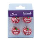 culpitt-sugar-piping-thank-you-apple-12pc - Culpitt Sugar Piping Thank You Apple 12pc