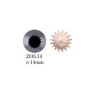debuyer-inox-petit-four-star-nozzles-14mm - de Buyer Inox Petit Four Star Nozzles 14mm