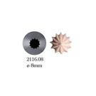 debuyer-inox-petit-four-star-nozzles-8mm - de Buyer Inox Petit Four Star Nozzles 8mm