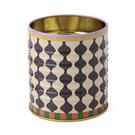 designworks-ink-a-dopo-black-and-white-wavy-storage-tin - Designworks Ink A Dopo Black & White Wavy Storage Tin