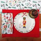 dexam-nutcracker-side-plate-soldier - Dexam Nutcracker Soldier Round Side Plate