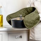 dexam-olive-green-double-oven-glove - Dexam Love Colour Olive Green Double Oven Gloves