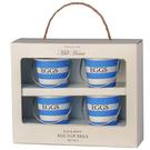 eddington-mill-house-egg-cups-set-of-4-blue-white - Eddington Mill House Egg Cups Set of 4-Blue & White