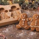 eddingtons-nordic-gingerbread-man-girl-mould - Eddingtons Nordic Gingerbread Man & Girl Biscuit Mould