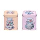 elite-tins-one-sugar-please-square-tins-set-of-2 - Elite Tins One Sugar Please Square Tins Set of 2