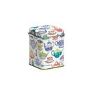 elite-tins-teapot-small-square-tin - Elite Tins Teapot Small Square Tin