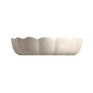 emile-henry-cream-round-scalloped-dish - Emile Henry Cream Round Scalloped Dish