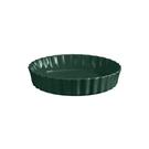 emile-henry-deep-flan-dish-cedar-green-24cm - Emile Henry Deep Flan Dish Cedar Green 24cm 