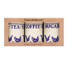 emma-bridgewater-blue-hen-caddies-set-of-3 - Emma Bridge Blue Hen Caddies Set of 3