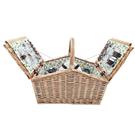 epicurean-rabley-picnic-hamper-4-person - Epicurean Rabley Picnic Hamper 4 Person