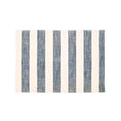 flint-blue-wide-stripe-placemat-set-of-2-33-x-45cm - Walton & Co Flint Blue Wide Stripe Placemat Set of 2
