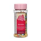 funcakes-confetti-colourful-sprinkles-mix-60g - FunCakes Edible Confetti Colourful Sprinkles 60g