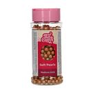 funcakes-soft-pearls-medium-gold-60g - FunCakes Soft Pearls Medium Gold 60 g