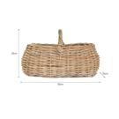 garden-trading-bembridge-forage-basket-rattan - Garden Trading Bembridge Forage Basket Rattan