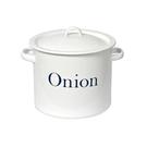 garden-trading-enamel-onion-store-white - Garden Trading Enamel Onion Store White