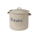 garden-trading-enamel-potato-store-truffle - Garden Trading Enamel Potato Store Truffle
