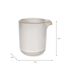 garden-trading-holwell-milk-jug-pitcher - Garden Trading Holwell Ceramic Milk Jug