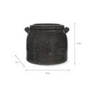 garden-trading-ravello-pot-handles-charcoal - Garden Trading Ravello Pot With Handles Charcoal