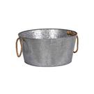 garden-trading-wendlebury-round-drinks-bucket-galvanised-steel - Garden Trading Wendlebury Round Drinks Bucket Galvanised Steel