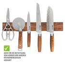 gefu-magnetic-knife-bar-walnut-wood - GEFU Magnetic Knife Bar Walnut Wood