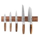 gefu-magnetic-knife-bar-walnut-wood - GEFU Magnetic Knife Bar Walnut Wood