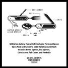 gentlemens-hardware-camping-cutlery-tool-wood - Gentlemen's Hardware Camping Cutlery Tool 