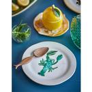 hadden-small-plate-green-lobster-stoneware - Haden Small Plate Green Lobster Stoneware