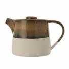 heather-teapot-green-stoneware - Heather Teapot Green Stoneware 