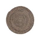 house-doc-placemats-circle-light-grey-brown - House Doctor Placemats Light Grey Brown