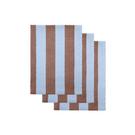 house-doctor-cook-tea-towels-light-blue-brown - House Doctor Cook Tea Towels Light Blue & Brown