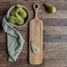 house-doctor-eya-long-rectangular-cutting-board - House Doctor Eya Long Rectangular Cutting Board Nature