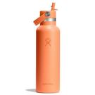hydroflask-21oz-nectar-orange-standard-flex-straw-cap - Hydro Flask Standard Flex Straw Cap Nectar 21oz(621ml)